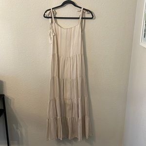 Caslon Nordstrom brand tiered midi dress
